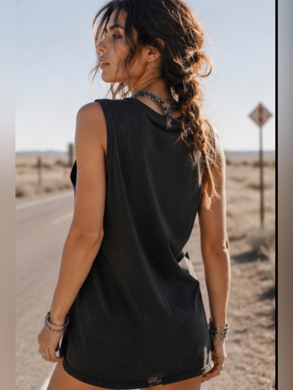 NWT- Spell Cowgirl Boho Gypsy Tunic Dress - Picture 9 of 16